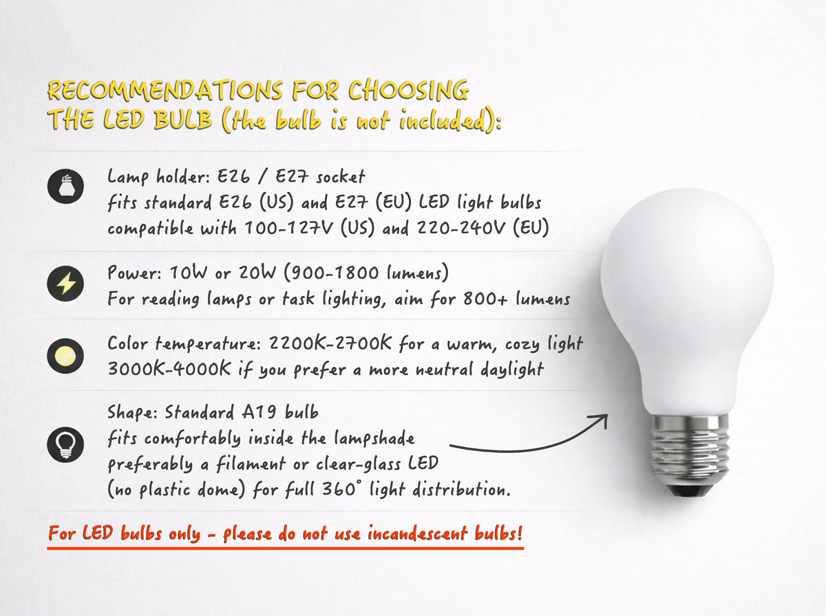 Gift-Ready Flexible Lamp 4-in-1 — Bend It into a Modern Floor Lamp, Table Lamp or Plug-In Wall Sconce + Ready-to-Give Gift